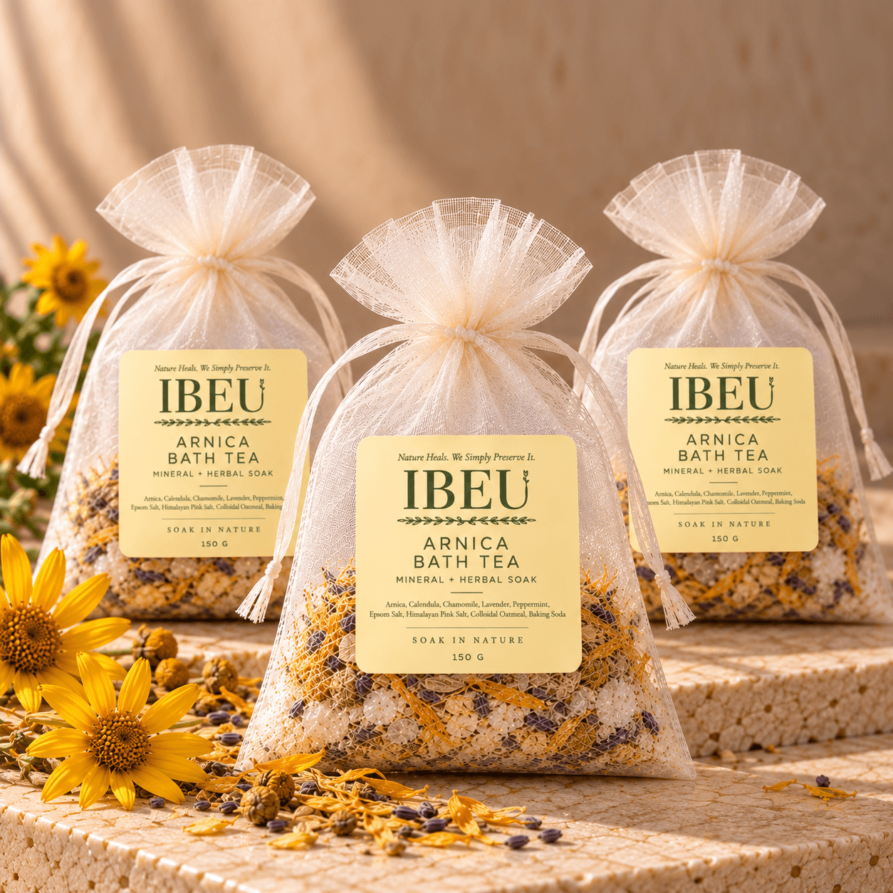 Bath Tea Trio — 3 × 5.3 oz / 150 g